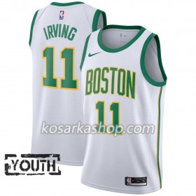 Dres Boston Celtics Kyrie Irving 11 Nike 2018-19 City Edition Bijela Swingman - Dječji